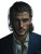 Hockey Player Portrait V2 Vinyl Car Decal Sticker – Waterproof & UV-Resistant 8"