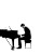 The Pianist Vinyl Car Decal Sticker – Waterproof & UV-Resistant 8"