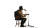 Passionate Black Musician V2 Vinyl Car Decal Sticker – Waterproof & UV-Resistant 8"