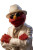 Stylish Elmo Vinyl Car Decal Sticker – Waterproof & UV-Resistant 8"