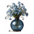 Blue Vase Flowers Vinyl Car Decal Sticker – Waterproof & UV-Resistant 8"
