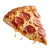 Flying Pizza Slice Vinyl Car Decal Sticker – Waterproof & UV-Resistant 8"
