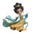 Tang Dynasty Girl Vinyl Car Decal Sticker – Waterproof & UV-Resistant 8"