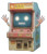Cursed Arcade Cabinet Vinyl Car Decal Sticker – Waterproof & UV-Resistant 8"