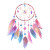 Colorful Dreamcatcher Vinyl Car Decal Sticker – Waterproof & UV-Resistant 8"