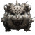 Demonic Hamster Vinyl Car Decal Sticker – Waterproof & UV-Resistant 8"