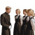 Priest With Students Vinyl Car Decal Sticker – Waterproof & UV-Resistant 8"