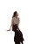 Elegant Chinese Girl Vinyl Car Decal Sticker – Waterproof & UV-Resistant 8"