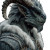Draconic Warrior V2 Vinyl Car Decal Sticker – Waterproof & UV-Resistant 8"