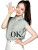 Confident Korean Woman V9 Vinyl Car Decal Sticker – Waterproof & UV-Resistant 8"