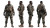 British Military Character Vinyl Car Decal Sticker – Waterproof & UV-Resistant 8"