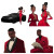 Elegant Black Ensemble Vinyl Car Decal Sticker – Waterproof & UV-Resistant 8"