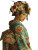 Elegant Geisha Portrait V2 Vinyl Car Decal Sticker – Waterproof & UV-Resistant 8"