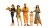Stylish Korean Family Vinyl Car Decal Sticker – Waterproof & UV-Resistant 8"