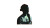 Silhouette Woman Collage Vinyl Car Decal Sticker – Waterproof & UV-Resistant 8"
