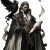 Divine Scholar God Vinyl Car Decal Sticker – Waterproof & UV-Resistant 8"