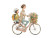 Spring Bike Ride Vinyl Car Decal Sticker – Waterproof & UV-Resistant 8"