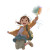 Joyful Girl Balloons Vinyl Car Decal Sticker – Waterproof & UV-Resistant 8"