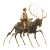 Spider Centaur V2 Vinyl Car Decal Sticker – Waterproof & UV-Resistant 8"