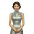 Elegant Cheongsam Portrait Vinyl Car Decal Sticker – Waterproof & UV-Resistant 8"