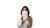 Asian Girl With Book Vinyl Car Decal Sticker – Waterproof & UV-Resistant 8"