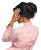Elegant African American Woman V2 Vinyl Car Decal Sticker – Waterproof & UV-Resistant 8"