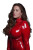 Red Latex Model Vinyl Car Decal Sticker – Waterproof & UV-Resistant 8"