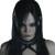 Pale Goth Protagonist Vinyl Car Decal Sticker – Waterproof & UV-Resistant 8"