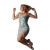 Iridescent Fishnet Dress Vinyl Car Decal Sticker – Waterproof & UV-Resistant 8"