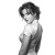 Emma Watson Portrait V2 Vinyl Car Decal Sticker – Waterproof & UV-Resistant 8"