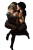 Women Kissing Affectionately Vinyl Car Decal Sticker – Waterproof & UV-Resistant 8"