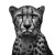 Cheetah Portrait V2 Vinyl Car Decal Sticker – Waterproof & UV-Resistant 8"