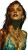 Fashion Mermaid Ariel Vinyl Car Decal Sticker – Waterproof & UV-Resistant 8"