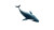 Massive Whale Swimming Vinyl Car Decal Sticker – Waterproof & UV-Resistant 8"