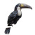 Toucan Sketch Vinyl Car Decal Sticker – Waterproof & UV-Resistant 8"