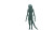 Reptilian Humanoid Horror Vinyl Car Decal Sticker – Waterproof & UV-Resistant 8"