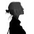 Mystery Girl Outline Vinyl Car Decal Sticker – Waterproof & UV-Resistant 8"