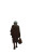 Lonely Elderly Woman V2 Vinyl Car Decal Sticker – Waterproof & UV-Resistant 8"