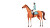 Whimsical Race Horse Vinyl Car Decal Sticker – Waterproof & UV-Resistant 8"