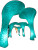 Alien Vampire Symbiosis Vinyl Car Decal Sticker – Waterproof & UV-Resistant 8"