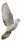 White Turtle Dove Vinyl Car Decal Sticker – Waterproof & UV-Resistant 8"