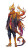 Phoenix Humanoid V2 Vinyl Car Decal Sticker – Waterproof & UV-Resistant 8"