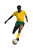Faceless Pele Illustration Vinyl Car Decal Sticker – Waterproof & UV-Resistant 8"