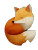 Sleeping Fox Poster Vinyl Car Decal Sticker – Waterproof & UV-Resistant 8"