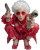 Elderly Gunwoman Vinyl Car Decal Sticker – Waterproof & UV-Resistant 8"