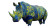 Psychedelic Safari Rhino Vinyl Car Decal Sticker – Waterproof & UV-Resistant 8"