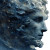 Cosmic Surreal Head Vinyl Car Decal Sticker – Waterproof & UV-Resistant 8"