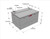 RDS Tanks 95 Gallon Liquid Transfer Tank | Combo Tool Box | Diamond Tread Aluminum | DOT Approved