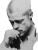 Brad Pitt Sketching Vinyl Car Decal Sticker – Waterproof & UV-Resistant 8"