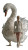 Noble Model And Swan Vinyl Car Decal Sticker – Waterproof & UV-Resistant 8"